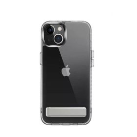 Teleplus Apple iPhone 13 Hibrid Lstand Kapak Silikon Şeffaf Kılıf