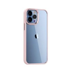 Teleplus Apple iPhone 13 Pro Max Renkli Bumper Hybrid Krom Silikon Yeşil Kılıf