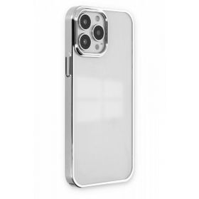 Teleplus Apple iPhone 14 Pro Max Pixel Bumper Sert Silikon Siyah Kılıf