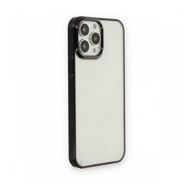 Teleplus Apple iPhone 14 Pro Max Pixel Bumper Sert Silikon Siyah Kılıf