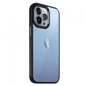 Teleplus Apple iPhone 14 Pro Max Renkli Bumper Hybrid Krom Silikon Yeşil Kılıf