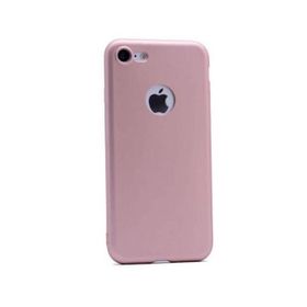 Teleplus Apple iPhone 7 Lüks Silikon Rose Gold Kılıf