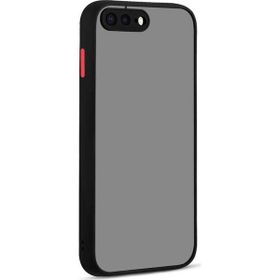 Teleplus Apple Iphone 7 Plus Hux Kamera Korumalı Siyah Silikon Cep Telefonu Kılıf
