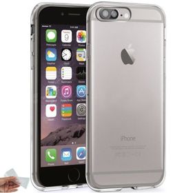 Teleplus Apple iPhone 7 Tam Korumalı Silikon Şeffaf Kılıf