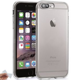 Teleplus Apple iPhone 7 Tam Korumalı Silikon Şeffaf Kılıf