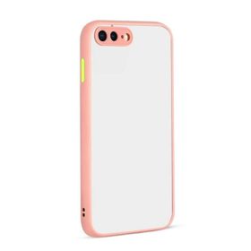 Teleplus Apple Iphone 8 Plus Hux Kamera Korumalı Mor Silikon Cep Telefonu Kılıf