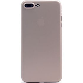 Teleplus Apple iPhone 8 Plus Mat PP Silikon Gold Kılıf