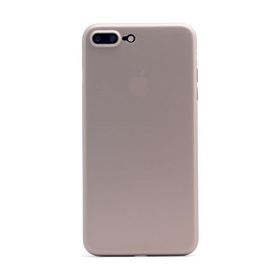 Teleplus Apple iPhone 8 Plus Mat PP Silikon Gold Kılıf