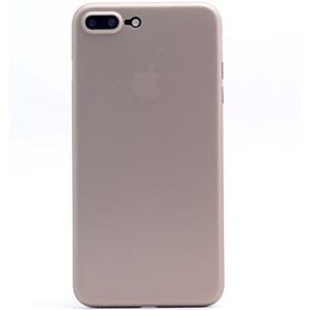 Teleplus Apple iPhone 8 Plus Mat PP Silikon Gold Kılıf