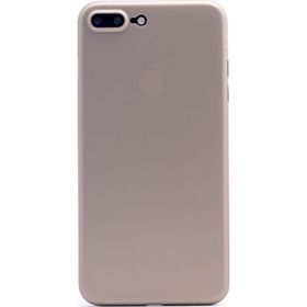 Teleplus Apple iPhone 8 Plus Mat PP Silikon Gold Kılıf