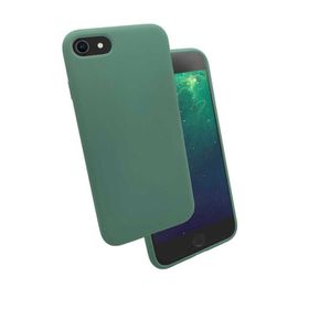 Teleplus Apple iPhone SE 2022 Silk Lansman Silikon Siyah Kılıf