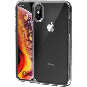 Teleplus Apple iPhone X Coss Sert Hibrit Nano Ekran Koruyucu Şeffaf Silikon Cep Telefonu Kılıf