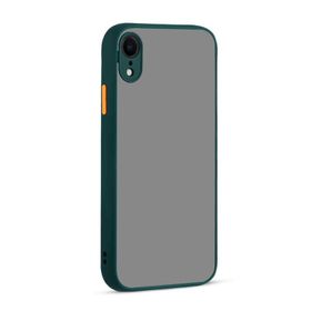 Teleplus Apple iPhone XR Hux Kamera Korumalı Silikon Yeşil Kılıf