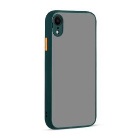 Teleplus Apple iPhone XR Hux Kamera Korumalı Silikon Yeşil Kılıf