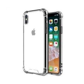 Teleplus Apple iPhone XR Kılıf Darbe Korumalı Silikonlu Şeffaf ve Nano Ekran Koruyucu