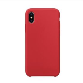 Teleplus Apple iPhone XS Max Plus Soft Touch Silikon Mor Kılıf