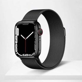 Teleplus Apple Watch KRD-01 7 45 mm Metal Siyah Kordon
