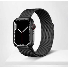 Teleplus Apple Watch KRD-01 7 45 mm Metal Siyah Kordon