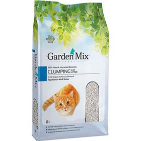 Teleplus Gardenmix Bentonit Parfümsüz İnce Taneli 10 lt Kedi Kumu