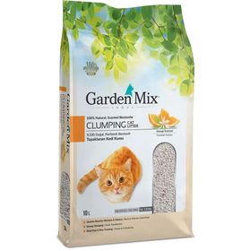 Teleplus Gardenmix Portakallı Bentonit Topaklanan 10 lt Kedi Kumu