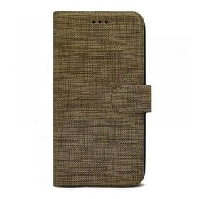 Teleplus General Mobile GM 10 Kumaş Spor Standlı Cüzdan Kılıf Gold Kılıf