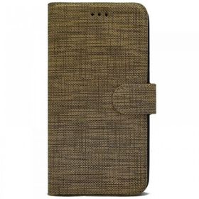 Teleplus General Mobile GM 20 Pro Kumaş Spor Standlı Cüzdan Lacivert Kılıf