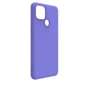 Teleplus General Mobile GM 21 Lüks Mat Silikon Mavi + Nano Ekran Koruyucu Kılıf