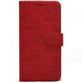 Teleplus General Mobile GM 21 Plus Kumaş Standlı Cüzdan Mor Kılıf