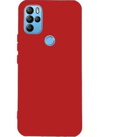 Teleplus General Mobile GM 21 Pro Biye Mat Silikon Kırmızı Kılıf