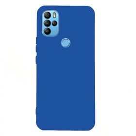 Teleplus General Mobile GM 21 Pro Biye Mat Silikon Mavi + Nano Ekran Koruyucu Kılıf