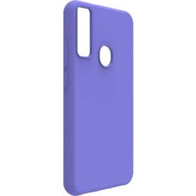 Teleplus General Mobile GM 21 Pro Lüks Mat Silikon Mor + Nano Ekran Koruyucu Kılıf