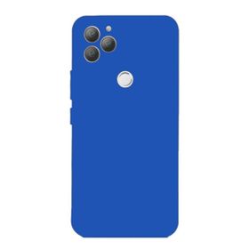 Teleplus General Mobile Gm 22 Kamera Korumalı Mat Silikon Mavi Kılıf