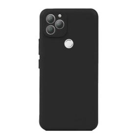 Teleplus General Mobile GM 22 Plus Kamera Korumalı Mat Silikon Kırmızı Kılıf