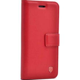 Teleplus General Mobile GM 8 Standlı Cüzdan Kırmızı Kılıf