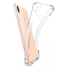Teleplus Honor 10 Lite Darbe Korumalı Şeffaf Nano Ekran Koruyucu Silikon Cep Telefonu Kılıf
