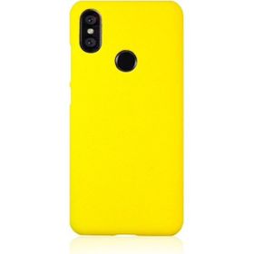 Teleplus Honor 10 Lite Soft Touch Sarı Silikon Kılıf