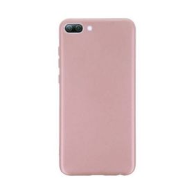Teleplus Honor 10 Lüks Silikon Kılıf Rose Gold Ekran Koruyucu