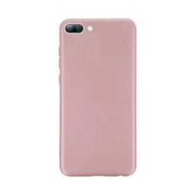 Teleplus Honor 10 Lüks Silikon Kılıf Rose Gold Ekran Koruyucu