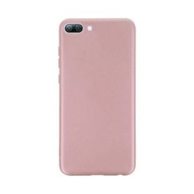 Teleplus Honor 10 Lüks Silikon Kılıf Rose Gold Ekran Koruyucu