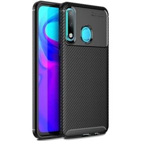 Teleplus Honor 20 Lite Negro Karbon Silikon + Tam Kapatan Cam Kılıf