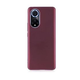 Teleplus Honor 50 Kılıf Lüks Mat Silikon Mor KIlıf