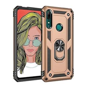 Teleplus Honor 9X Vega Yüzüklü Tank Kapak Gold Nano Ekran Koruyucu Cep Telefonu Kılıfı