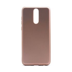 Teleplus Huawei Mate 10 Lite Lüks Silikon Gold Kılıf
