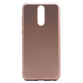 Teleplus Huawei Mate 10 Lite Lüks Silikon Gold Kılıf