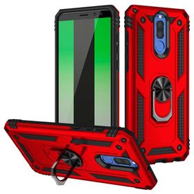 Teleplus Huawei Mate 10 Lite Vega Yüzüklü Tank Kapak Gold Kılıf