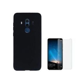 Teleplus Huawei Mate 10 Pro Darbe Koruma Şeffaf Silikon Kılıf ve Nano Ekran Koruyucu