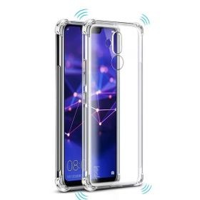 Teleplus Huawei Mate 20 Lite Darbe Koruma Silikon Şeffaf Nano Ekran Koruyucu Cep Telefonu Kılıfı