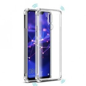 Teleplus Huawei Mate 20 Lite Darbe Koruma Silikon Şeffaf Nano Ekran Koruyucu Cep Telefonu Kılıfı