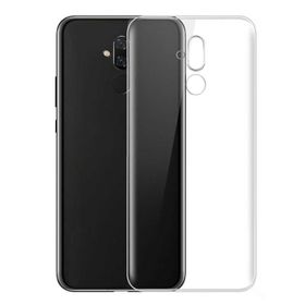 Teleplus Huawei Mate 20 Lite Silikon Şeffaf Cam Ekran Koruyucu ve Cep Telefonu Kılıfı