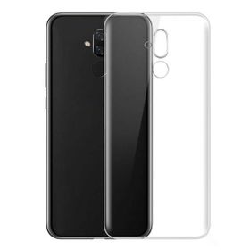Teleplus Huawei Mate 20 Lite Silikon Şeffaf Cam Ekran Koruyucu ve Cep Telefonu Kılıfı